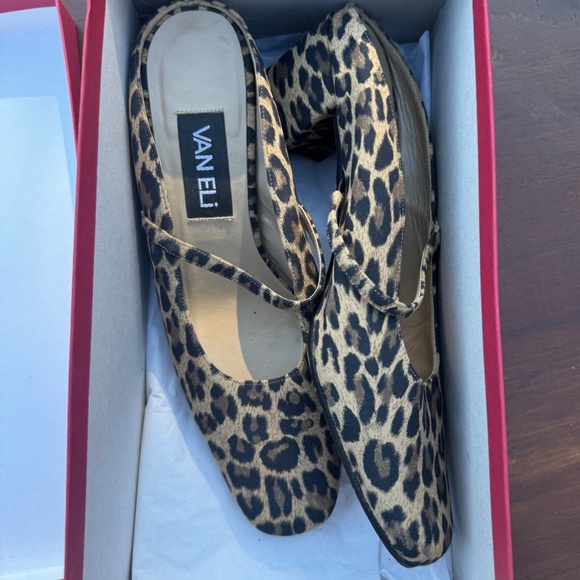 VANELI Leopard print heels - Picture 5 of 7